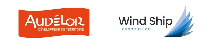 Logos partenaires audélor et windhsip